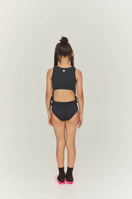 Black Striped Trikini