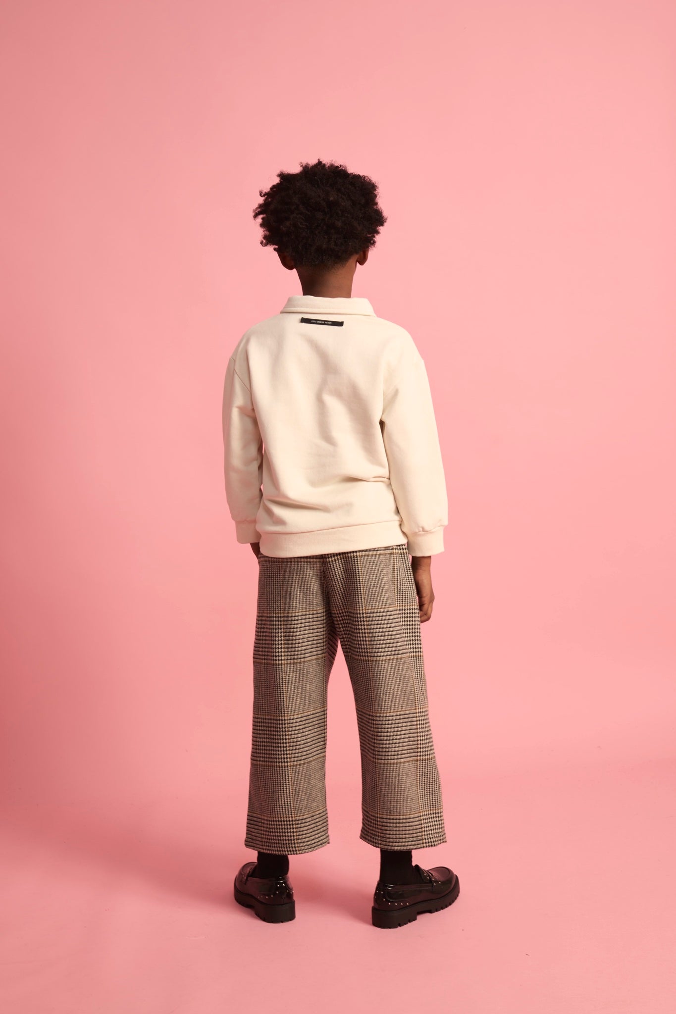 Fleece Polo Cream