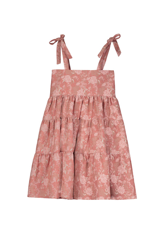 Wildflower Straps Dress Pink Flowers
