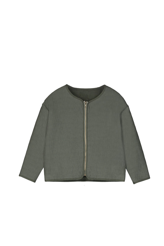 Dune Quilted Jacket Dark Green