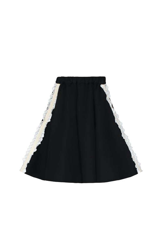 Neoprene Lace Skirt