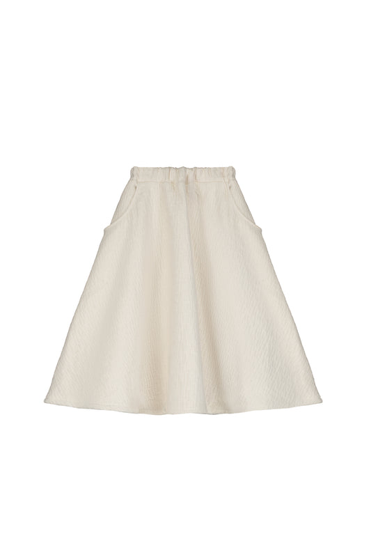 Dune Circle Skirt Cream