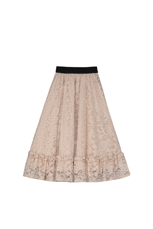 Lace Skirt Light Pink