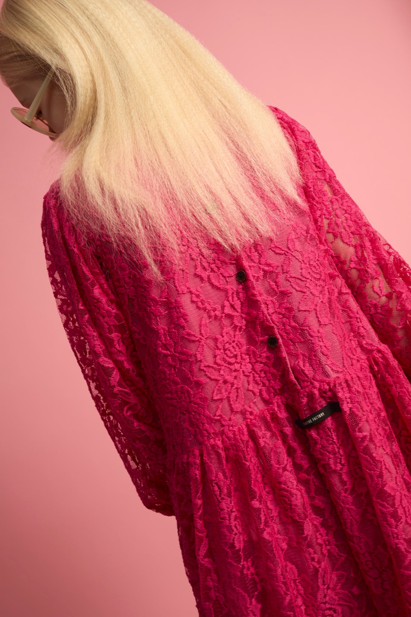 Lace Dress Fuchsia