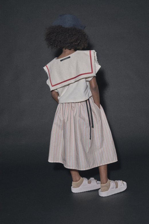 Odissey Crop Sweatshirt Cream