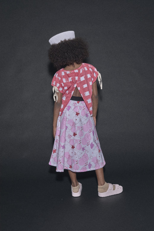 Coral Reef Skirt Flower Print