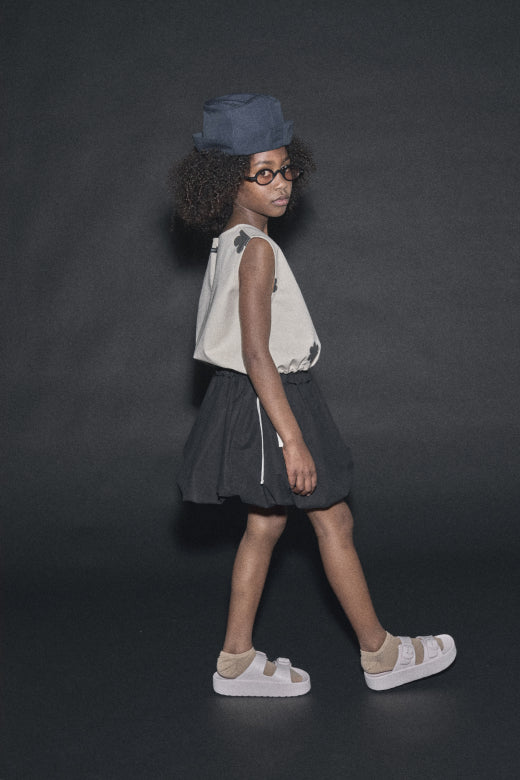 Bubble Mini Skirt Black