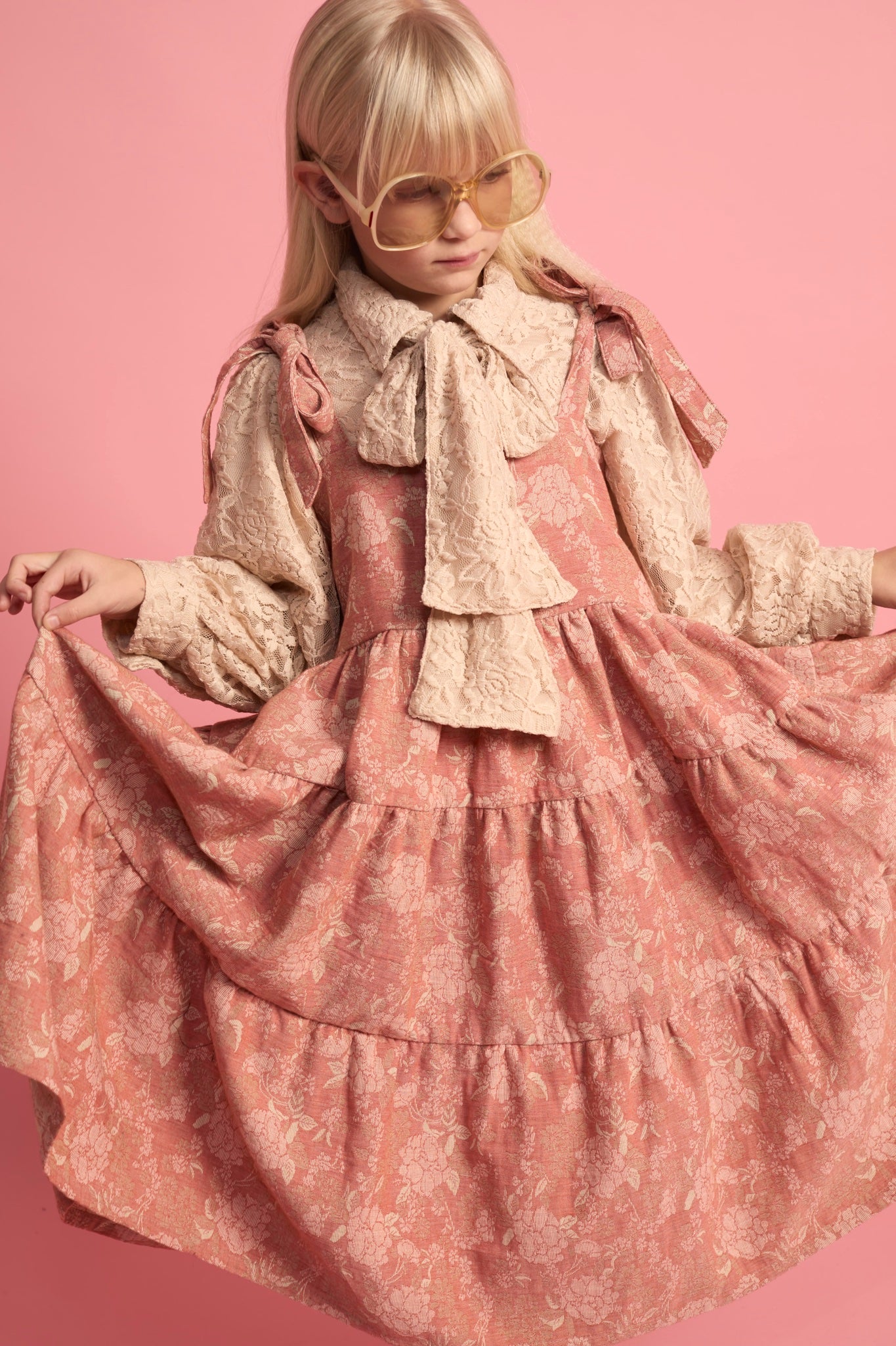 Wildflower Straps Dress Pink Flowers