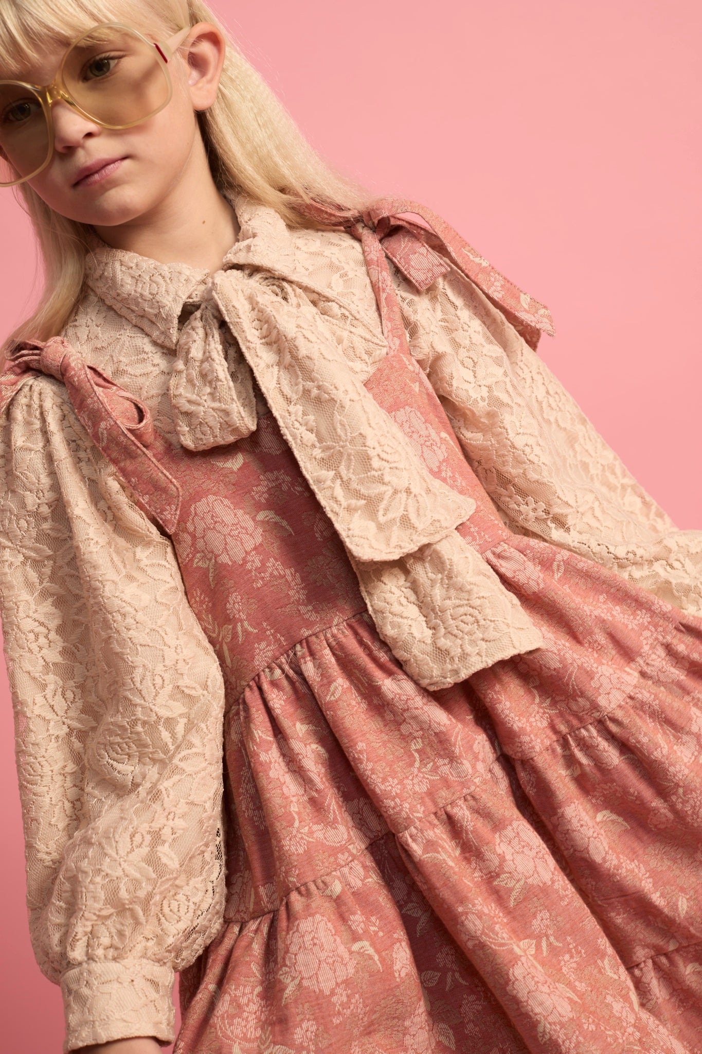 Wildflower Straps Dress Pink Flowers