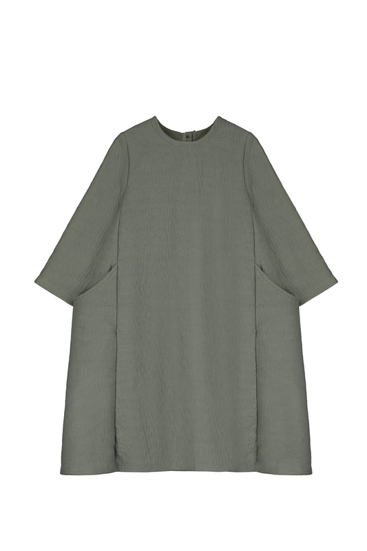 Dune Dress Dark Green