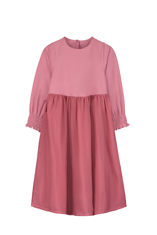 Forest Dress Dusty Pink