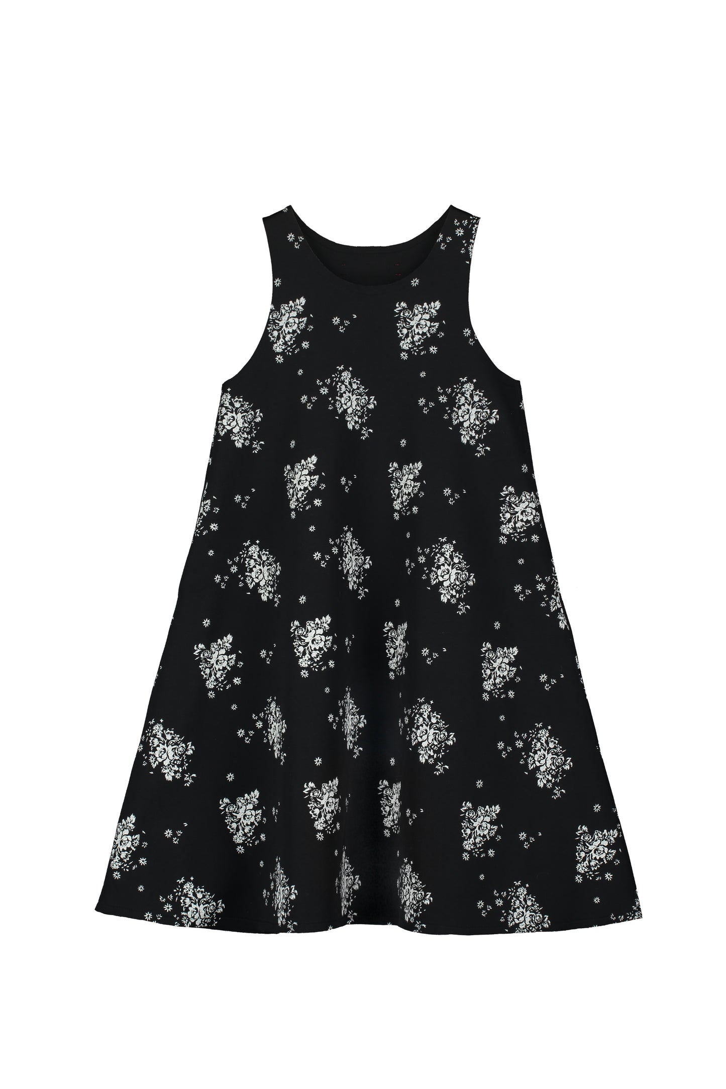 Rosa Apron Dress Black & White