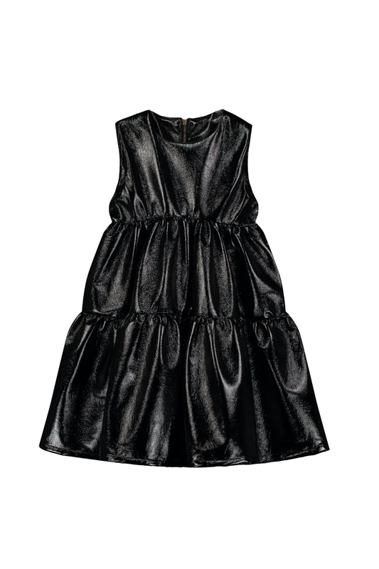 Electra Apron Dress Black