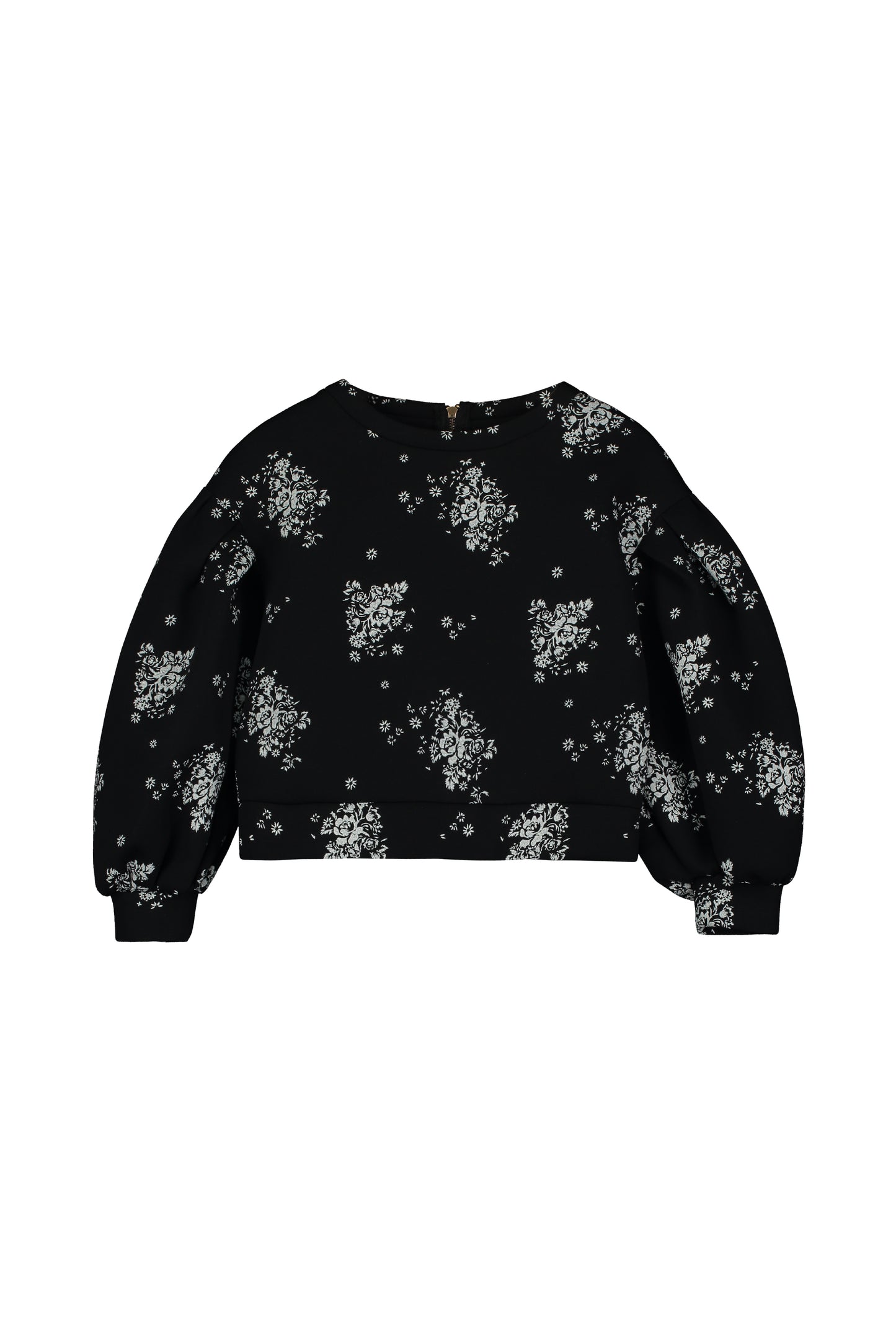 Rosa Balloon Sweatshirt Black & White