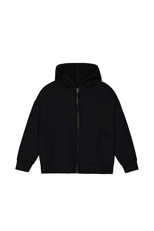 Neoprene Hoddie Jacket Black