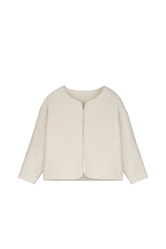 Dune Quilted Jacket Cream