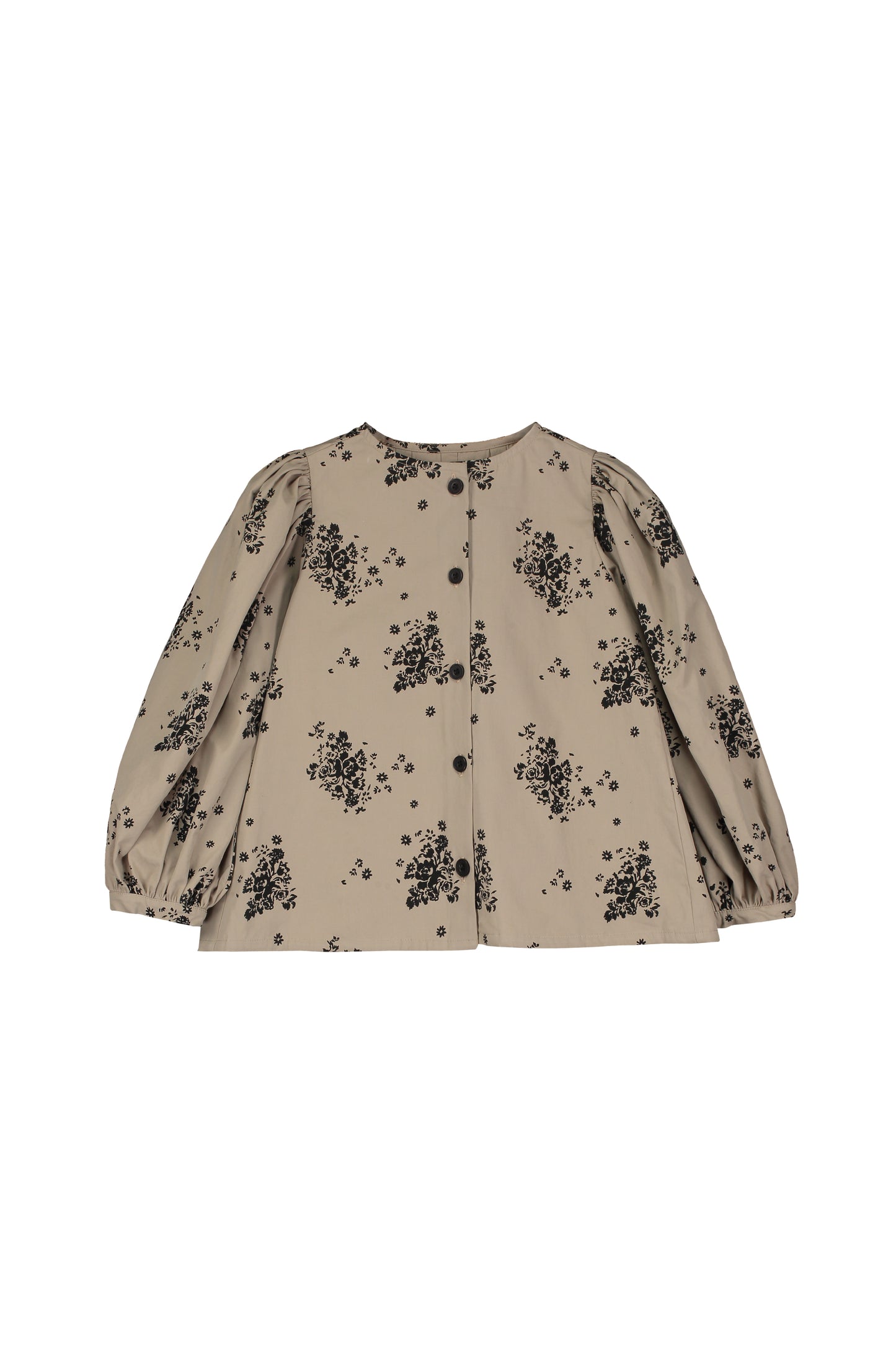 Lilly Shirt Camel & Black