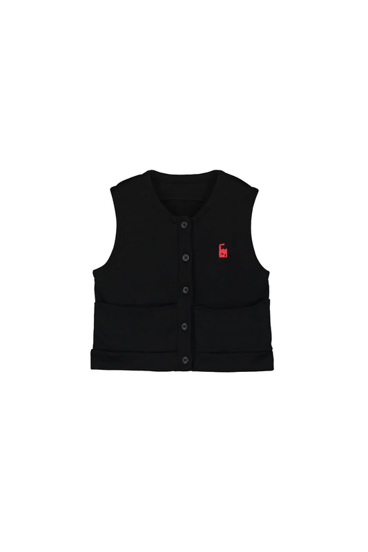 Nikki Waistcoat Black