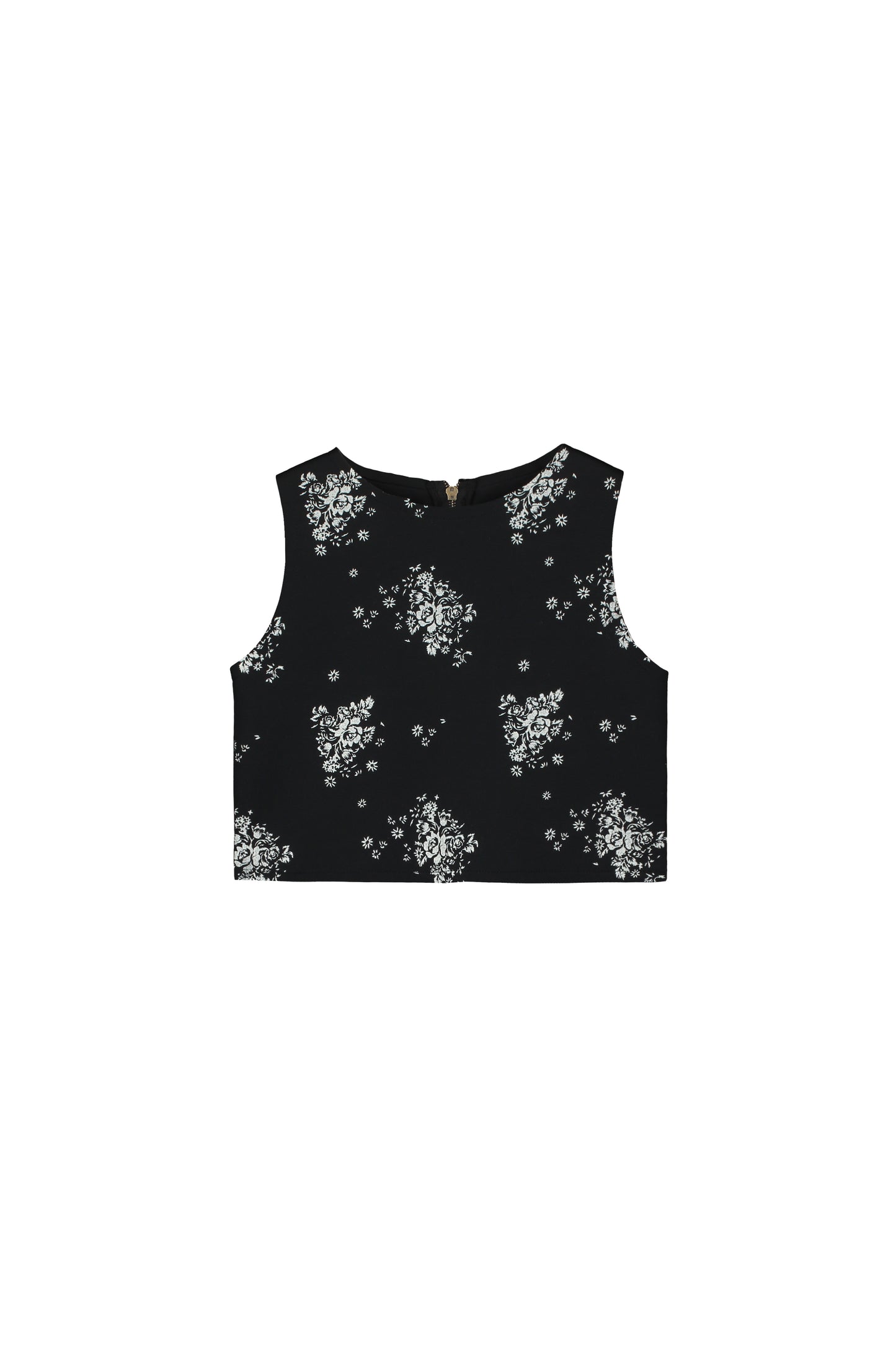 Rosa Top Black & White