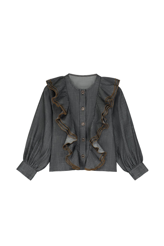 Soft Denim Blouse