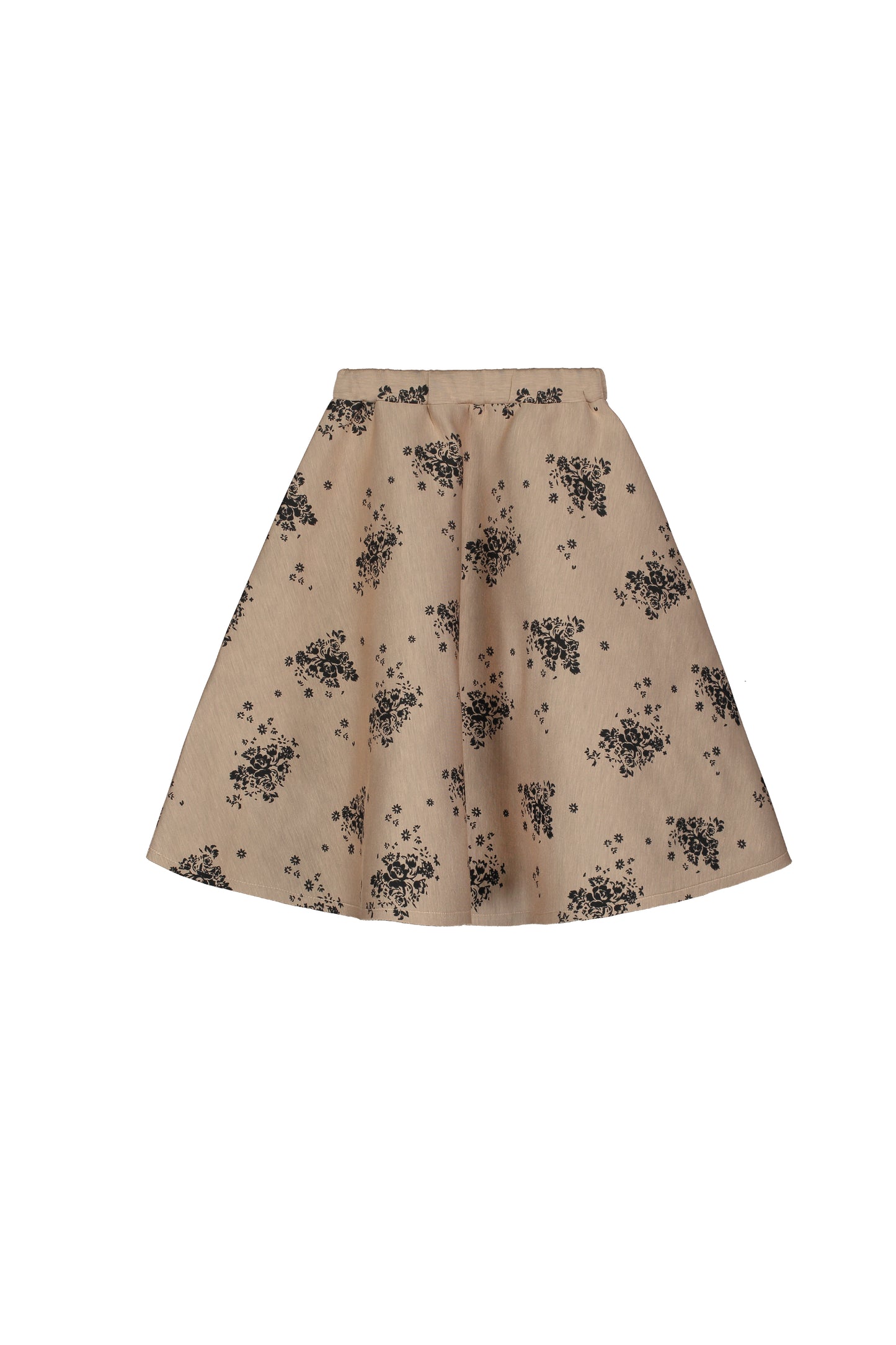Rosa Skirt Camel & Black