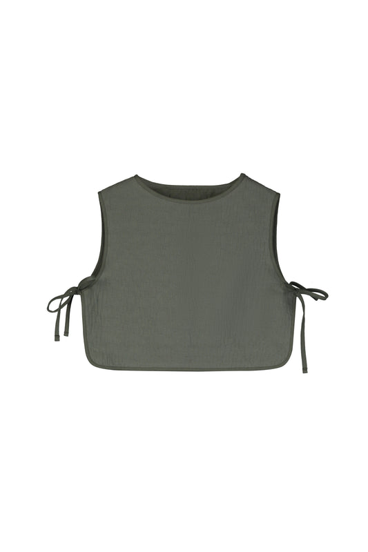 Dune Padded Top Dark Green