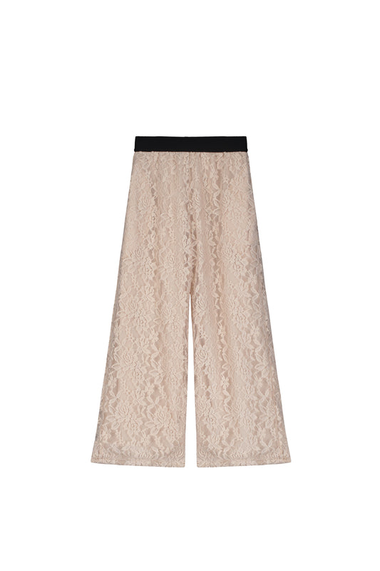 Lace Pants Light Pink