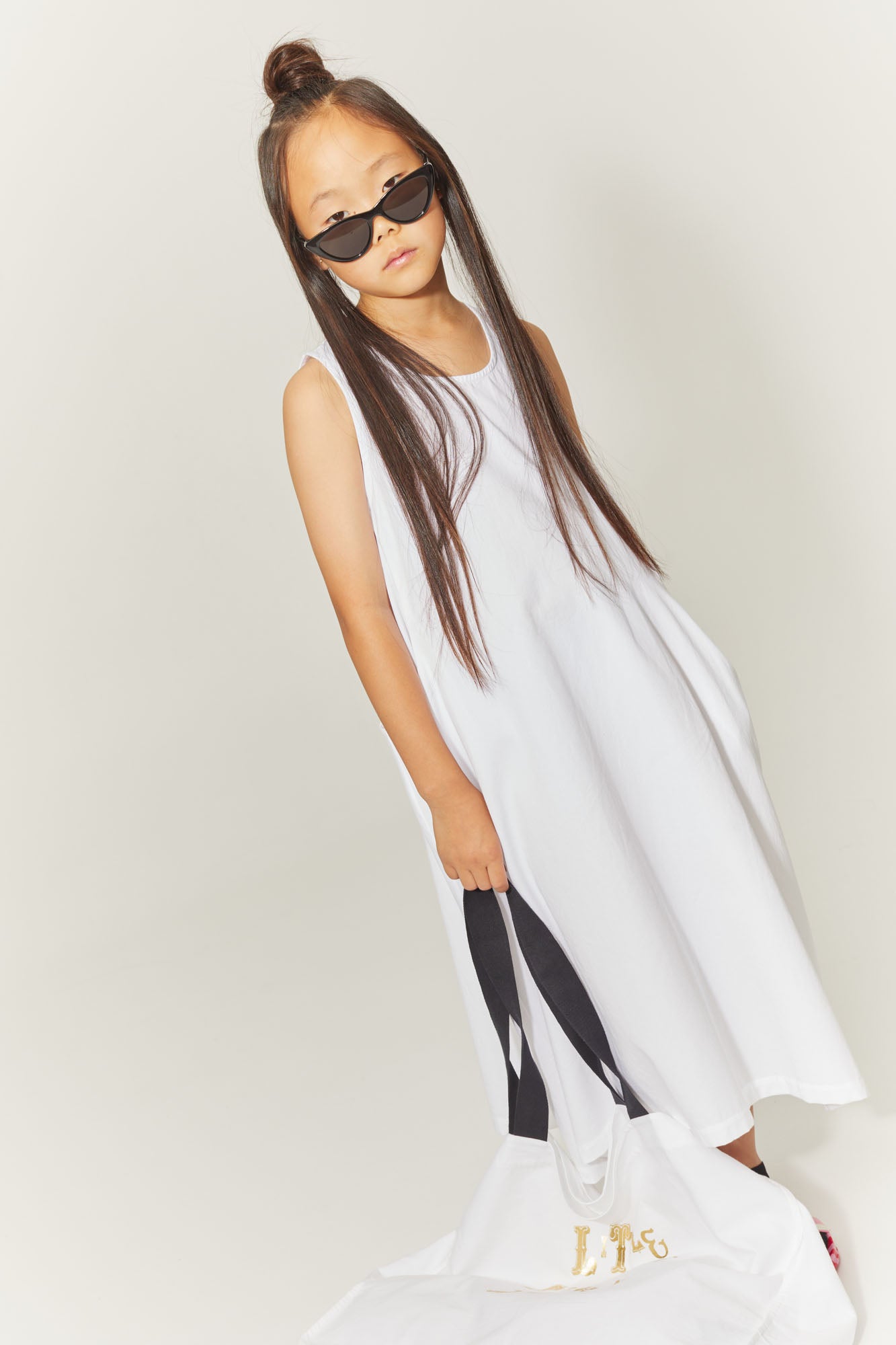 Little Creative Factory Origami Apron Dress in White for kids, children, and adults Little Creative Factory Origami Apron Dress in White for kids, children, and adults