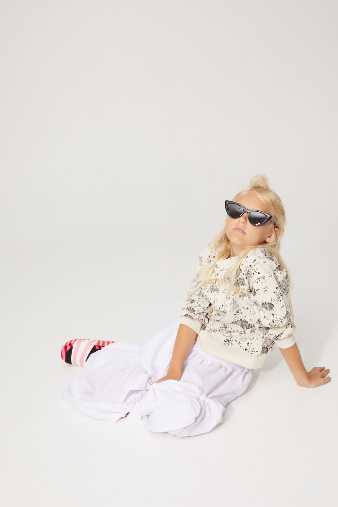 Comical Skirt White