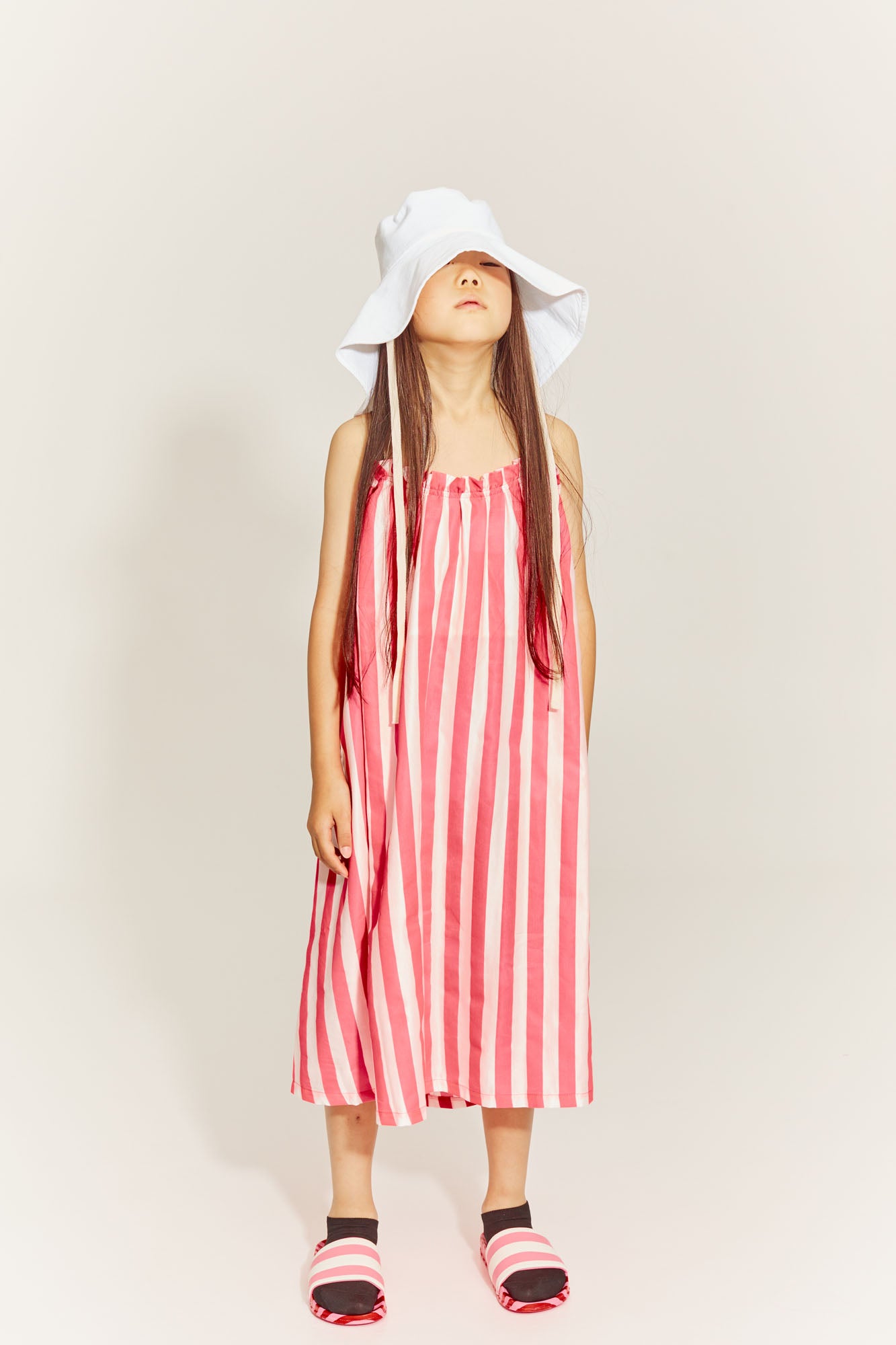 little creative factory pink dress Wonderland Strap Dress