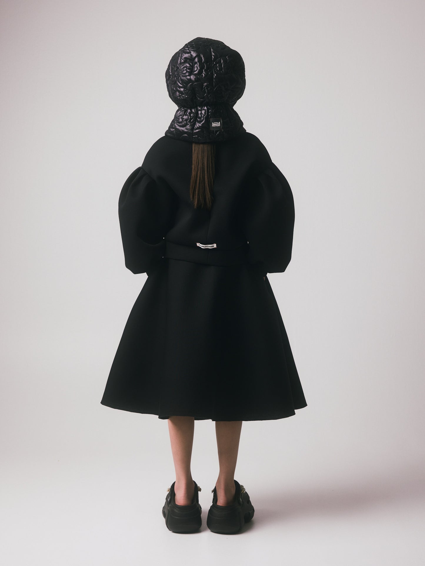 Doll Balloon Sweatshirt Black