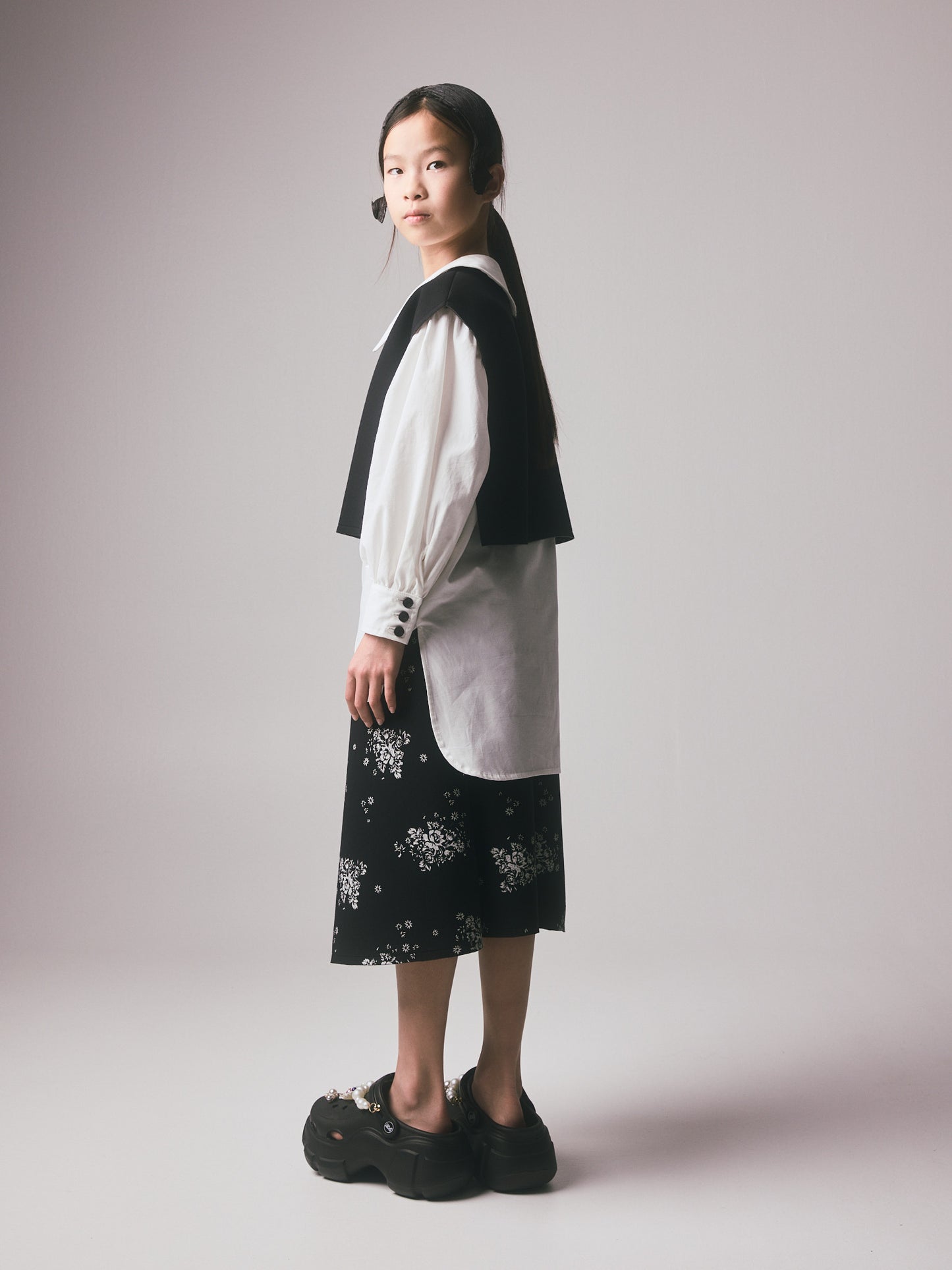 Rosa Skirt Black & White
