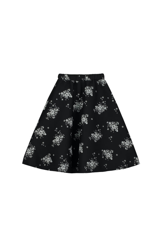 Rosa Skirt Black & White