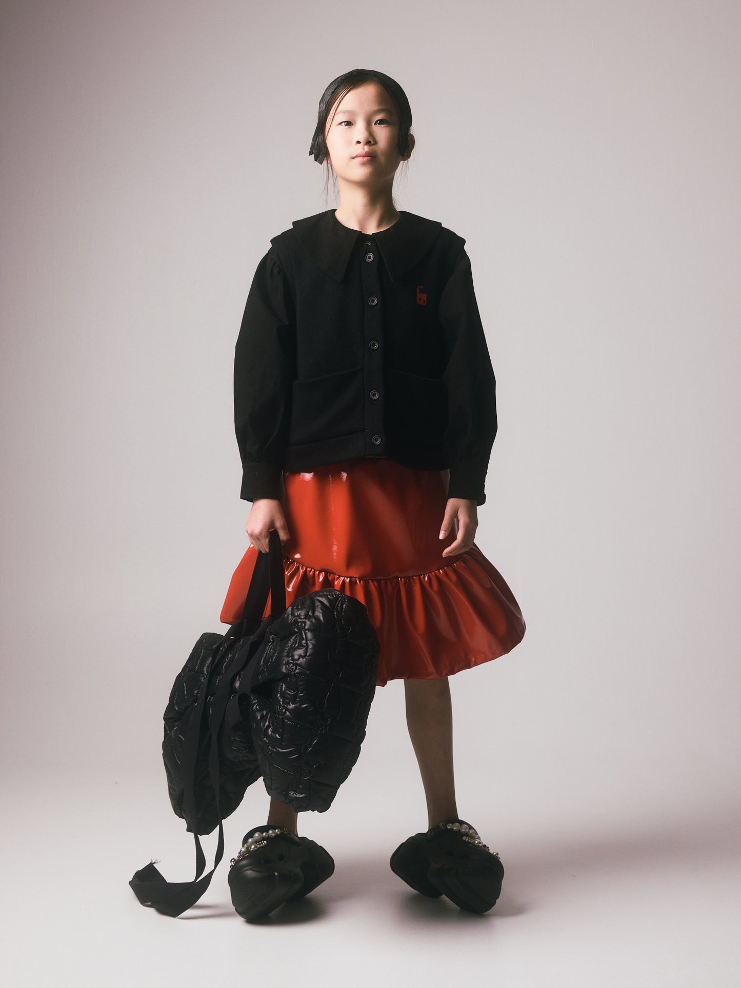 Nikki Turtleneck Top Black