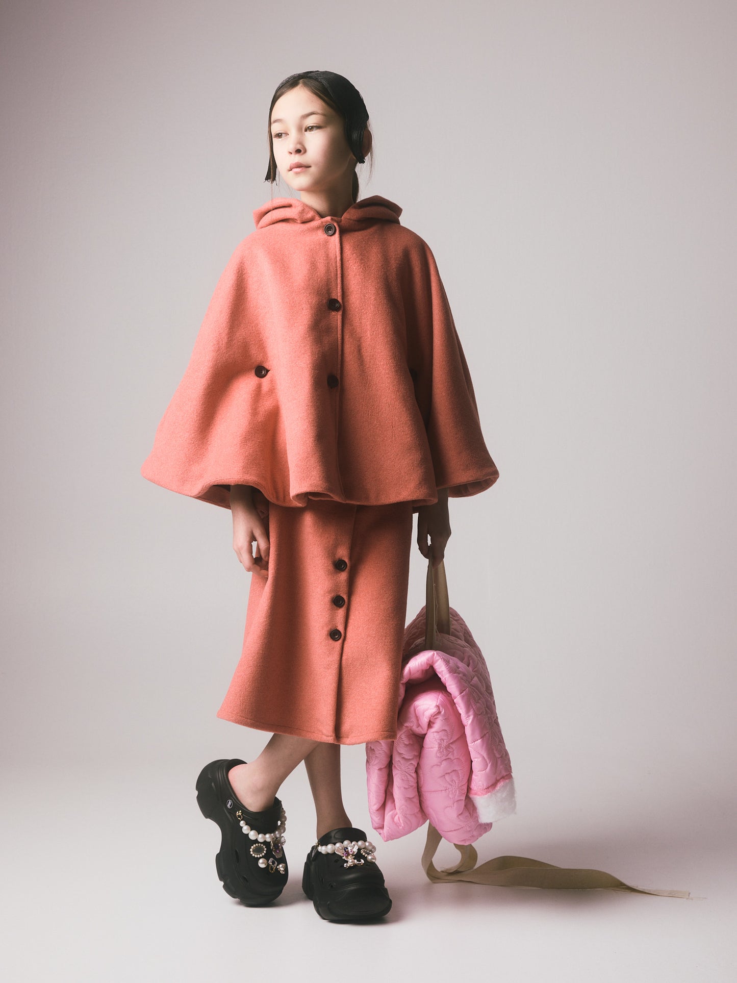 Dagny Hooded Cape