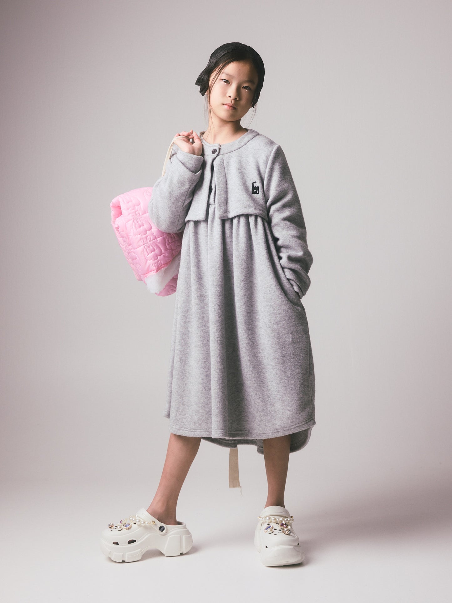 Nikki Dress Grey