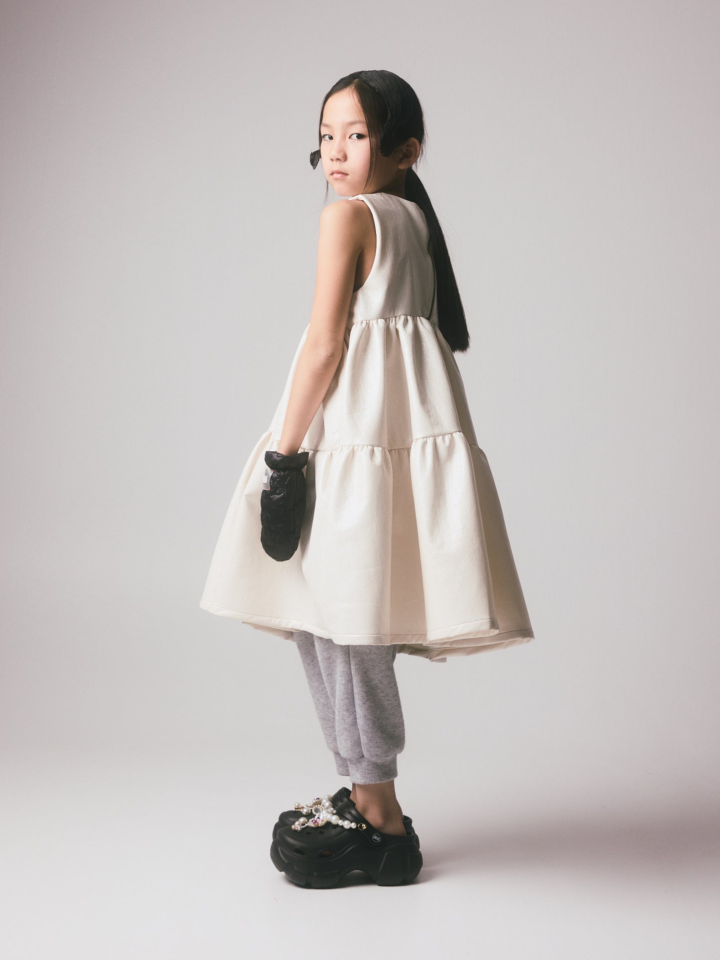 Electra Apron Dress White