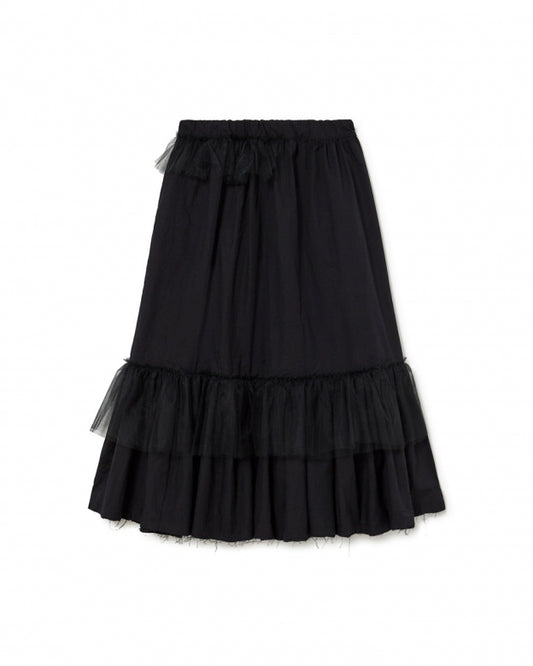 Honolulu Long Skirt Black