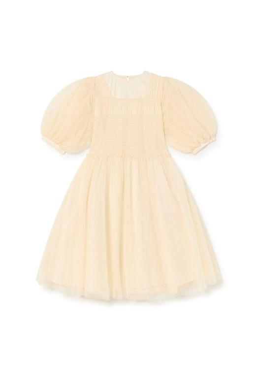 Wednesday Tulle Dress Cream