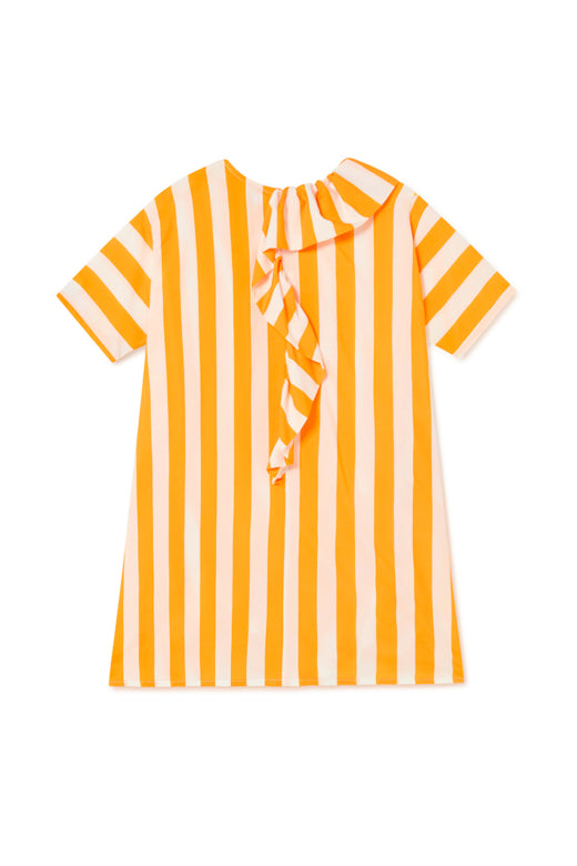 Iconic Lines Dress White Amber