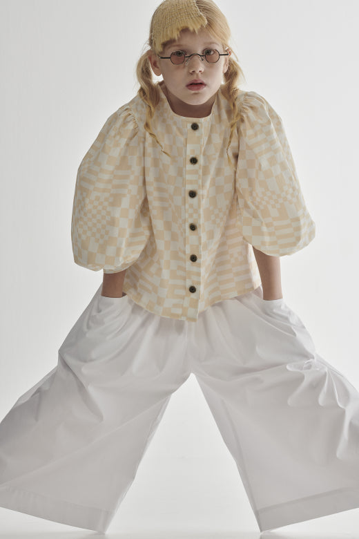 Nevermore Blouse Cream White