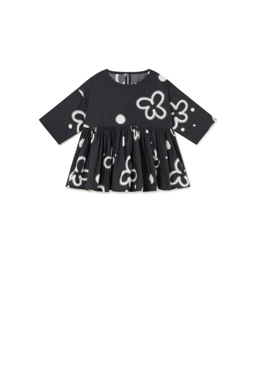 Wonderbloom Top Black White