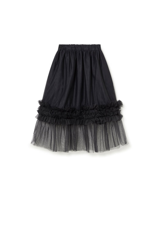 Wednesday Long Skirt Black