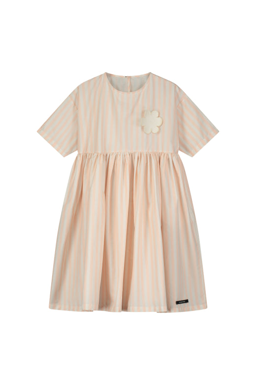 Anchor Dress Cream & Light Apricot