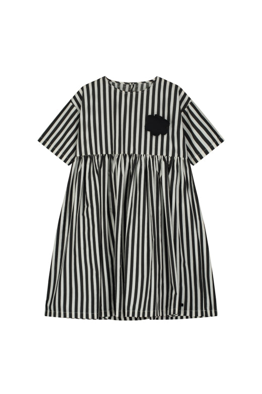 Anchor Dress Cream & Black