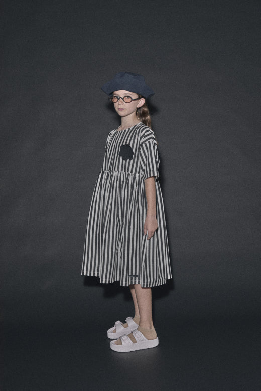 Anchor Dress Cream & Black