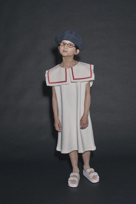 Odissey Sweat Dress Cream