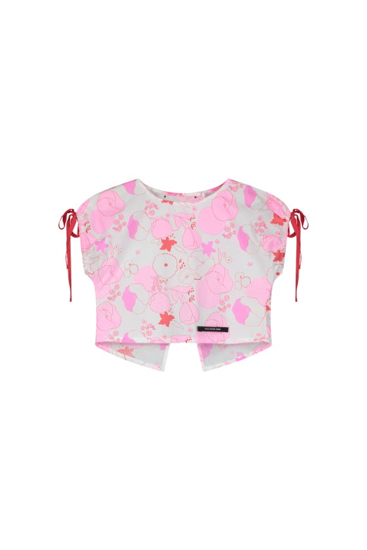 Coral Reef Top Flower Print