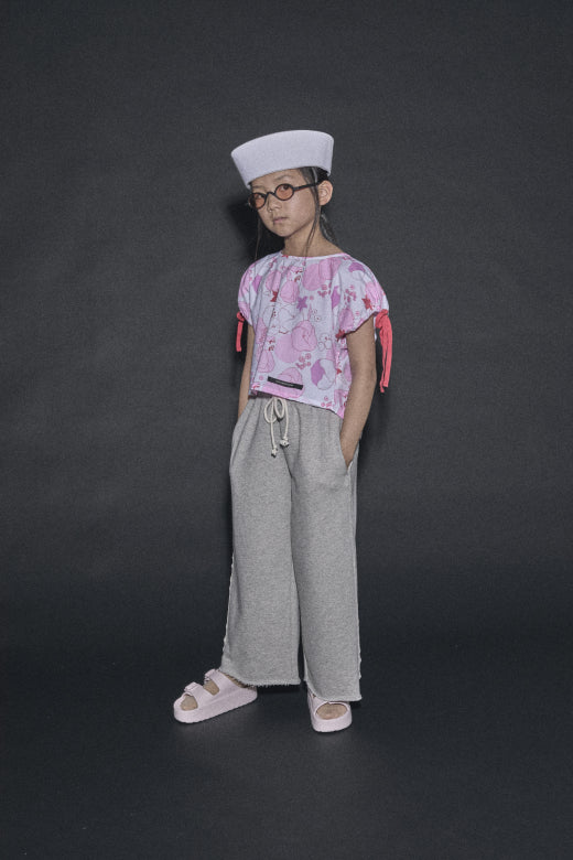 Coral Reef Top Flower Print