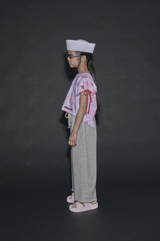 Coral Reef Top Flower Print